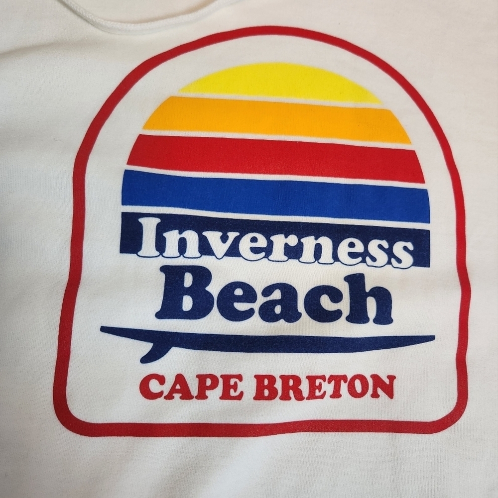 Inverness Beach Cape Breton Surfer Hoodie Sweatshirt Men's Size S Fits Women's L - Picture 12 of 16